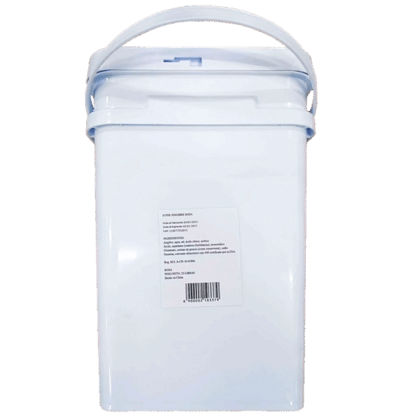 Pickled Sushi Ginger Slices 25lb (18L) bucket
