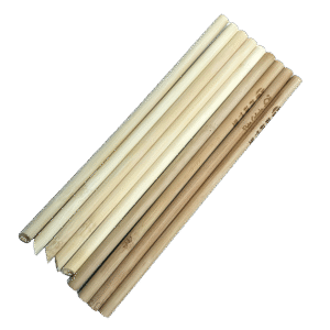 Reusable and disposable bamboo straws
