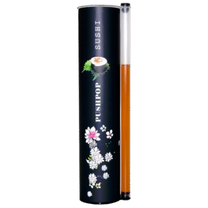 Sushi Push Up Pop Tube Packaging