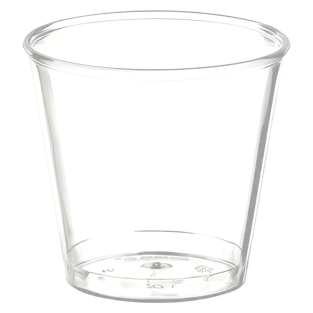 Disposable Plastic Shots for Spirits 50ml